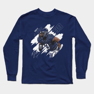 Matt Judon New England Stripes Long Sleeve T-Shirt